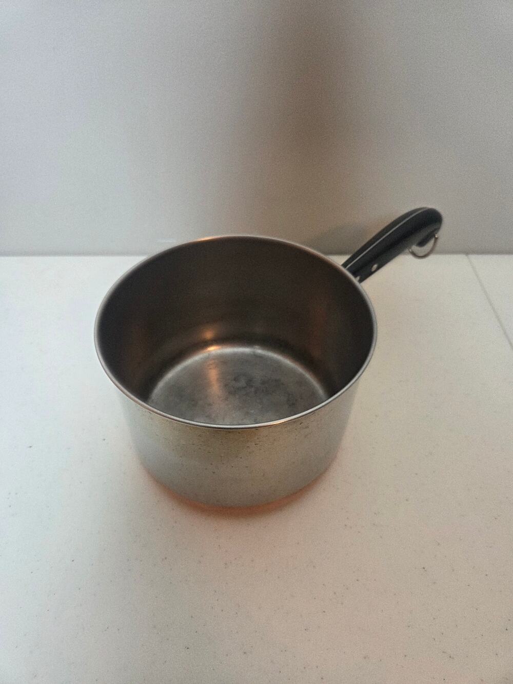 Revere Ware 2qt 1801 Copper Bottom Saucepot With Lid